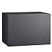 Amazon Basics Steel Home Security Safe with Programmable Biometric Fingerprint Lock, Secure Cash, Jewelry, ID Documents, 0.5 Cubic Feet, Black, 13.8