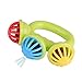 Produktbild Ogquaton Kinder Baby Handbell Jingle Shaking Rattle Musikinstrument Pädagogisches Spielzeug Infant Puzzle Rassel Spielzeug Baby Früherziehung Kunststoff Kinder Hand greifen Ring Kreative und nützliche