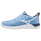 Mizuno Wave Supersonic 2 (W) Volleyballschuhe für Damen, Della Robbia Blue White 2768c, 40.5 EU