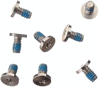 THE TECH DOCTOR Replacement Bottom Base Screws 8 Piece Set for Macbook Unibody A1342 13" 2009 2010 Models