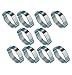 Price comparison product image TR 15mm - 18mm 5/8" DOUBLE EAR 'O' CLIPS Fuel & Air Water Silicone Hose Pipe Clamp x10