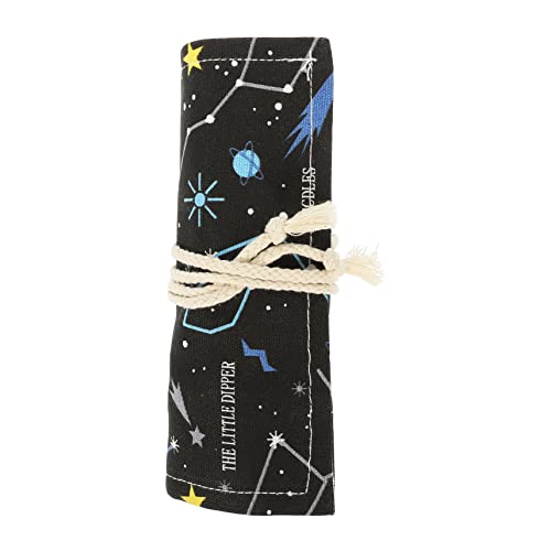 Reviews y listado de Barras estores del mes. 22 IWOWHERO Estores enrollables de lona organizador de lápices de colores porta lápices de colores organizador de inserción de bolso organizador de bolsa de lápiz portátil lienzo