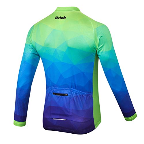 Jersey térmico para ciclismo para hombre Uriah manga larga miniatura 2