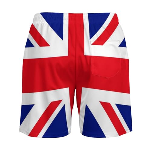 British Flag Men's Swim Trunk Quick-Dry Shorts with Mesh Lining And Pockets4