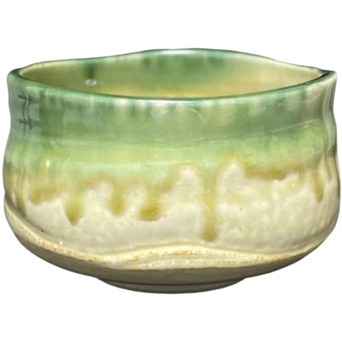 エールネット(Ale-net) 抹茶碗 織部 陶器 美濃焼 日本製 茶道 茶道具 抹茶茶碗