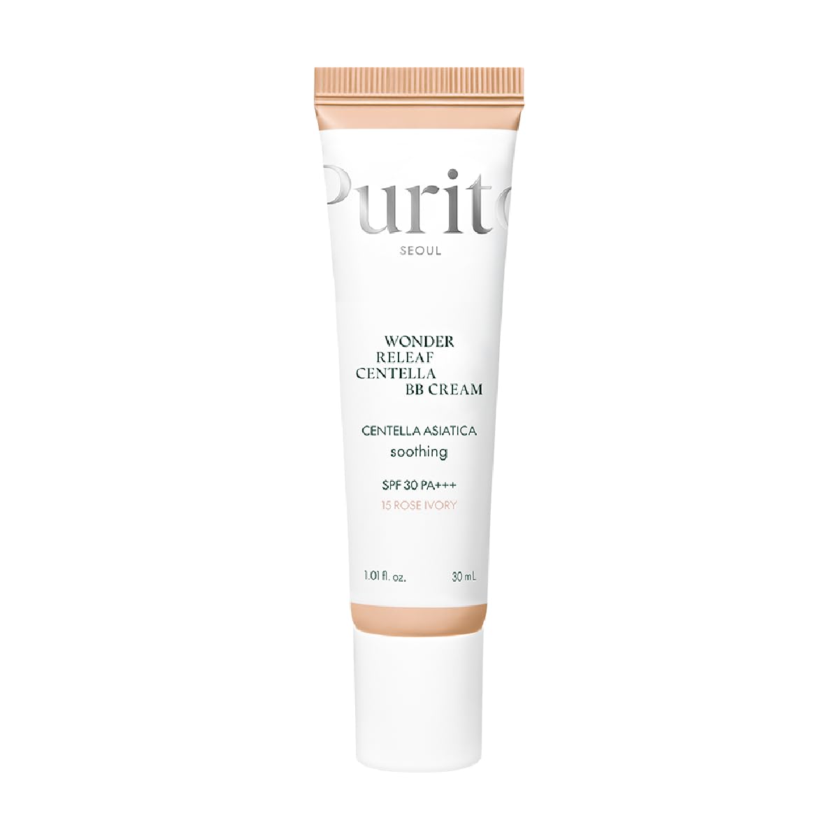 PURITO SEOUL Wonder Releaf Centella BB Cream SPF30 PA+++ No.15 Rose Ivory (30 ml)