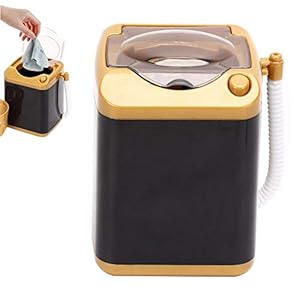 Zyyini Mini wasmachine, ultrasone reinigingsmachine, draagbare wasmachine elektrische wasmachine cosmetische gereedschap reinigingsmachine speelgoed cadeau voor slaapzaal (1#)