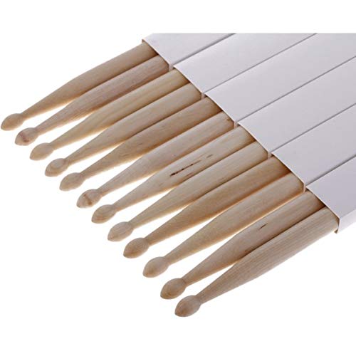 12 Paar Korn Drumsticks 5B