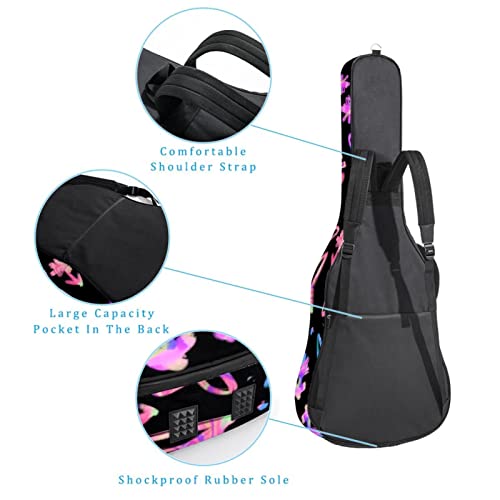 Housse de protection épaisse en éponge imperméable pour guitare acoustique, électrique, basse, guitare classique… - Les Beatles, Paul McCartney, John Lennon, RIngo Starr, George Harrison Housse de protection épaisse en éponge imperméable pour guitare acoustique, électrique, basse, guitare classique… – Image 4