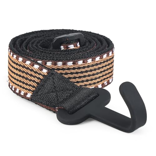 Image of CLOUDMUSIC Ukulele Strap Clip On No Drill J Hook For Soprano Concert Tenor Baritone(SH98)