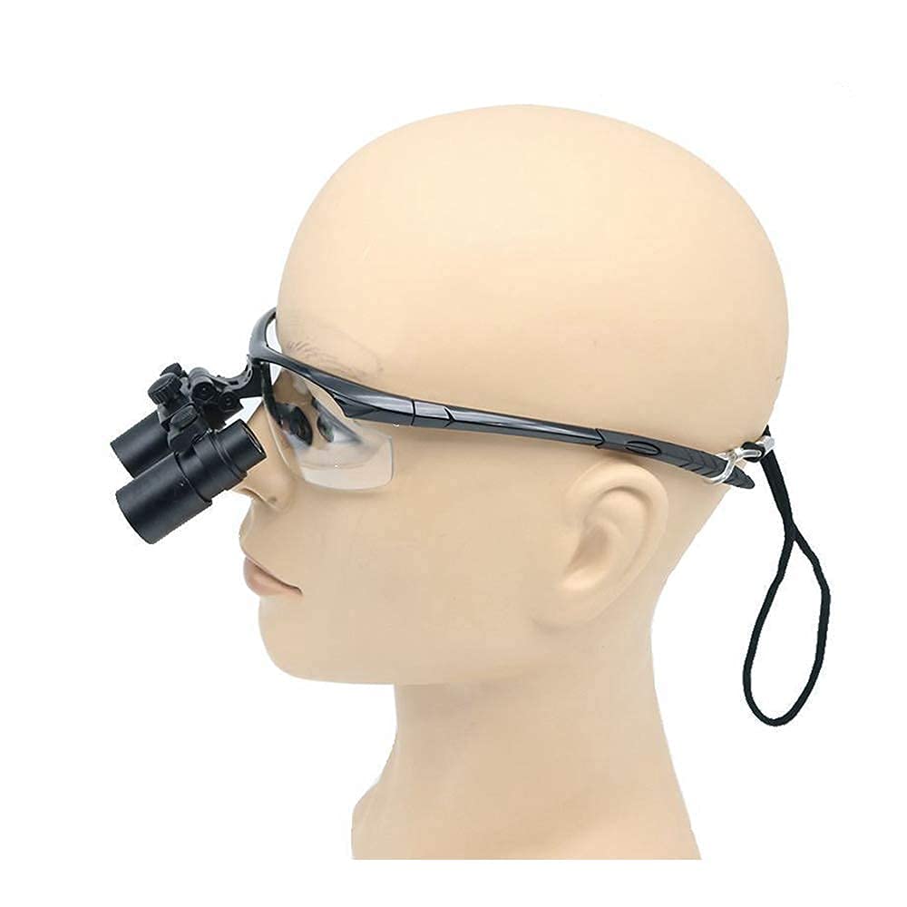 Lupa con luz, lupa dental quirúrgica 4X, lupas binoculares con faros, lupa médica para estomatología, ginecología, cardiología, cerebro, S