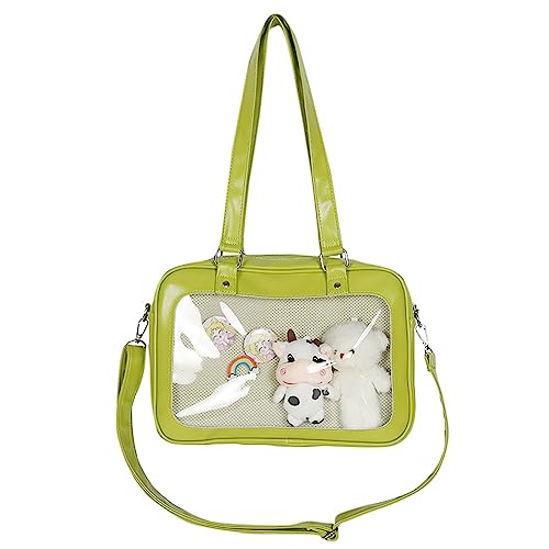 Image of TTCAYU Ita Bag Crossbody kawaii Pin Display Bag with Insert Ita Messenger Bags Japanese Handbag Shoulder JK Purse for Girl