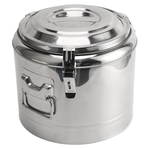 Distributeur de Boissons 1L Acier Inoxydable Isolation 12h Anti-Fuites pour Café Thé Jus Chaud Froid Maison Bureau École Extérieur Événements Suitable for THERMOS Traditionnels