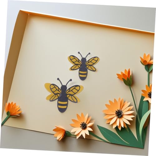 Vinilos decorativos 3D abejas removibles set 12 miniatura 5
