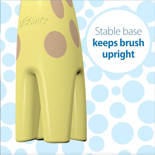 dr brown39s infant-to-toddler toothbrush giraffe
