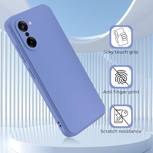 Image of A rtistque Back Cover Case for OnePlus Nord CE 5 5G | Premium Blue Matte Cover | Camera Protection | Shockproof TPU | Slim Stylish Design | OnePlus Nord CE 5 Back Cover