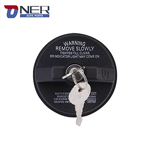 Locking Gas Cap,Locking Fuel Cap,Compatible With 4Runner, FJ Cruiser, Tacoma, Tundra, Acura, Chevy Camaro, CRV And More,Replace # 77300-47020, 10504