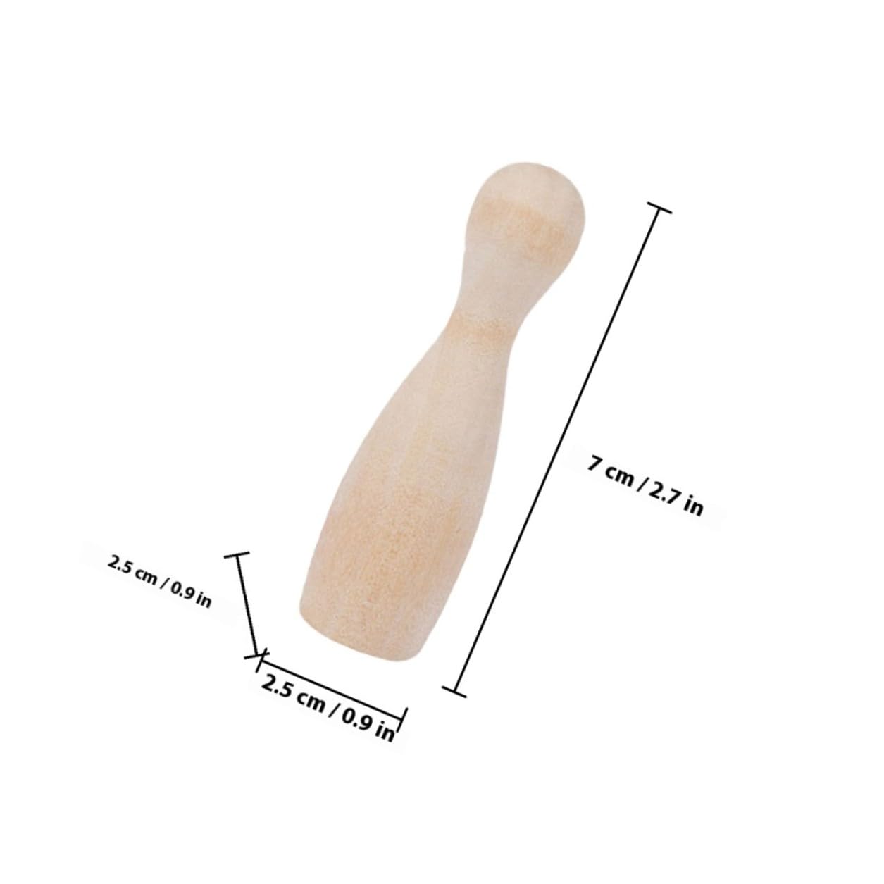 Healeved Jeu de Bowling de Table en Bois, 2 Lots pour Garçon et Filles