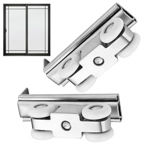Roulette pour porte coulissante pour cloisons amovibles de grands espaces