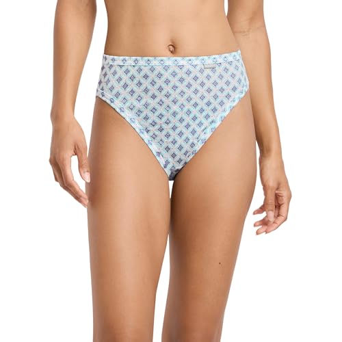 Image of Jockey Women's Underwear Elance French Cut - 3 Pack, Sea /Winter Sprig /Hydrangea, 6