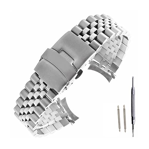 Bracelet de rechange final incurvé pour SKX007 et SKX009 en acier