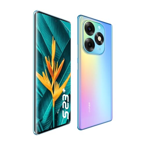 Image of itel S23+| 3D Curved Amoled Display| 16GB* RAM+256GB ROM| in-Display Fingerprint| 50MP AI Dual Rear + 32MP Front Camera| 5000mAh Battery| 2 Years Warranty| Lake Cyan