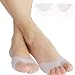 Ball of Foot Cushions Metatarsal Pads Pain Relief. Silicone Gel Feet Support Pad for Morton's Neuroma, Plantar Fasciitis & Metatarsalgia Instant Pain Relief. High Heels, Ballet Shoes (Half Toe)