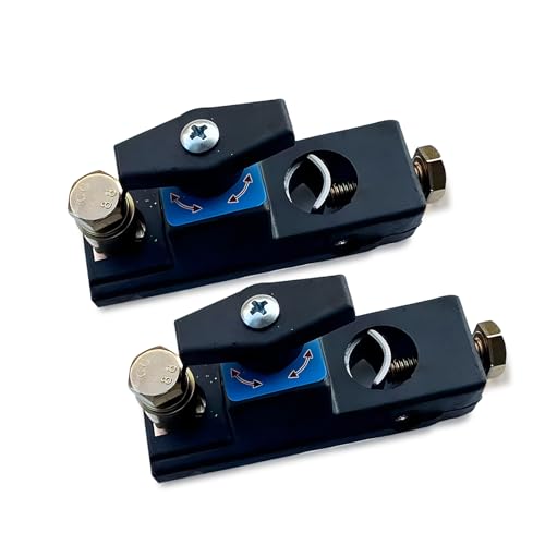 Wshxjzyay 2 Pack Top Post Battery Disconnect Switch 12V Heavy Duty, Battery Disconnect Switches 12V 24V Master Isolator Cut Off, Heavy Duty Power Cut Master Isolator for Car Truck Boat