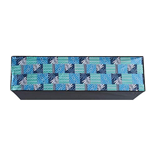 Image of Split AC Cover for 1.5 Ton Indoor & Outdoor Unit | Waterproof & Dustproof Protection | UV Resistant | Durable PVC Material | Weatherproof Outdoor Cover | Easy Installation