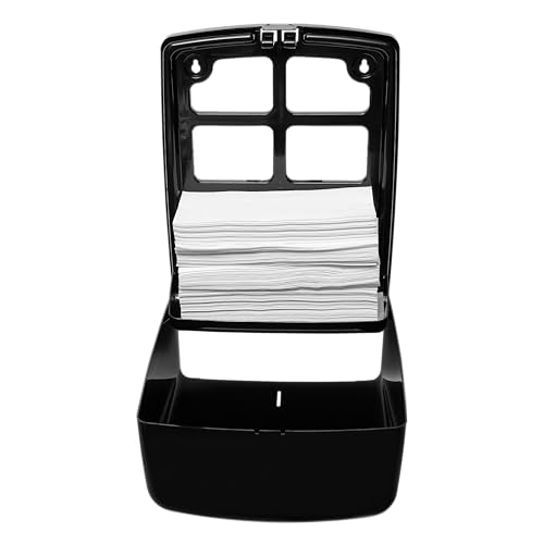 Dispensador de toallas faciales de pared para baños modernos y cocinas profesionales 3