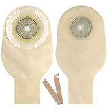20PCS Ostomy Supplies, Colostomy Bags, One Piece Drainable Ostomy Bag for Colostomia Care, Cut-to-Fi