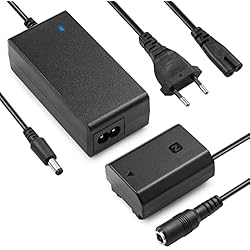 Cargador Para Camara Fotografica Sony ENEGON AC-FZ100 Adaptador de alimentación y Cargador para Cámara Digital Sony Alpha 9/Alpha 9R Sony A9/A9R Sony Alpha 9S Sony A73/A7R3 Sony A7III/A7RIII/A7RIV/A7C, Sony A6600