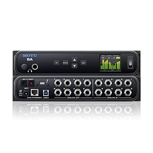 Motu 8 a Thunderbolt USB 3.0 AVB Audio Interface