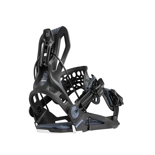 Nidecker Flow Fenix Fusion Speed Entry Bindings, Black, Large