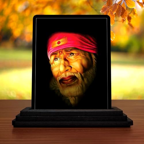 Image of Sai Baba ji Car Dashboard Idols Figurine Showpiece for Car and Home