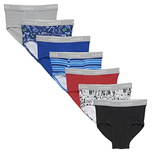 Hanes Boys' 6-Pack White Brief