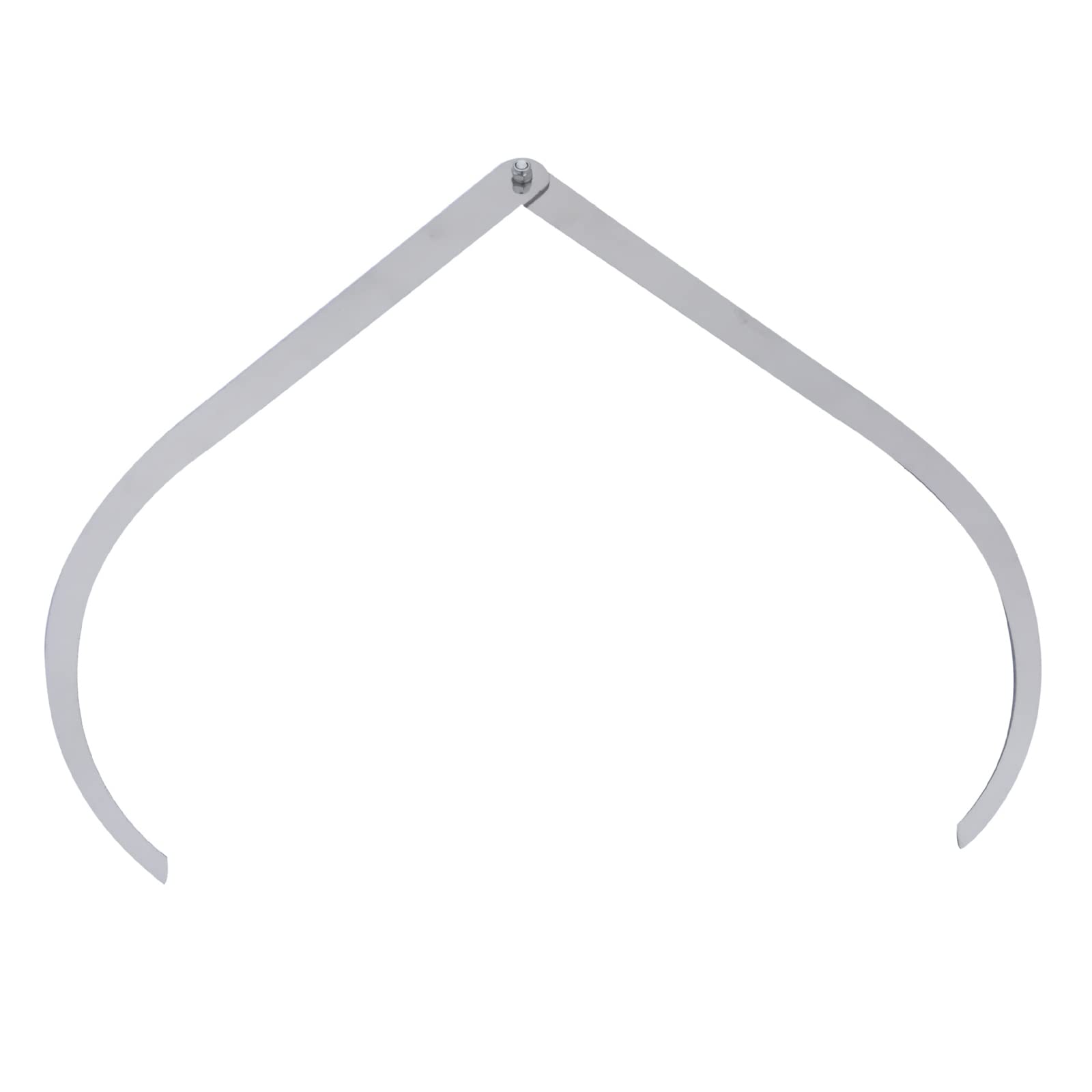 Stainless Steel Caliper Clay Sculpture Ceramic Measuring Pottery Tools 4" 8" 10" 12" Length Leg Accessories Pottery Tool Curved-caliper Precision-measuring Tool Handheld-caliper Clay
