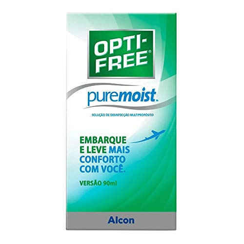 Opti-Free Puremoist Solução Multipropósito para Lentes de Contato Gelatinosas e Silicone Hidrogel 90