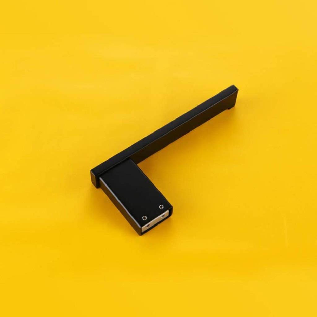 Metallo Carta igienica Holder-Nero Supporto di Carta igienica in Acciaio Inox Rotonda Montaggio a Parete Rustfree Holder Bagno Cucina Bagno Tessuto del Rullo