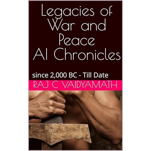 Legacies of War and Peace: AI Chronicles Audiolibro Por Raj C Vaidyamath arte de portada