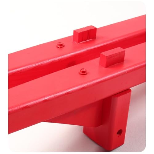 acclookss Stilts for Premium Leg - Strap Stilts Smooth Painted Pine Wood Rubber - Coated for Free Hands 5+ 200 - Pound Load Perfect for Sports & Cosplay Events