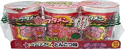 （10:00時点） 【公式】ブタメン とんこつ味 [ 3個パック×16セット ] 業務用 箱買い インスタントラーメン とんこつラーメン アウトドアやローリングストックとしても 大人買い ぶためん おやつカンパニー