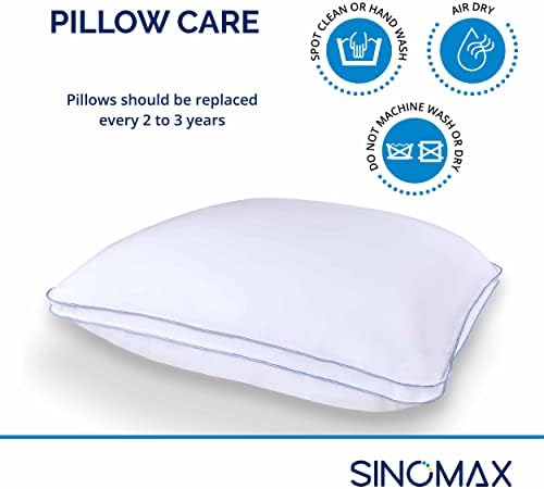 sinomax polyurethane foam pillow