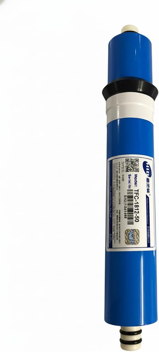 Universal Compatible 50 GPD Reverse Osmosis Membrane Refill-NSF Certified Removes 98% of Contaminants in Water - 1812-50-50 GPD - Universal Home Osmosis Replacement
