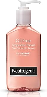 Neutrogena Oil-Free Pink Grapefruit Pore Cleansing Acne Wash and Daily Liquid Facial Cleanser with 2% Salicylic Acid Acne ...