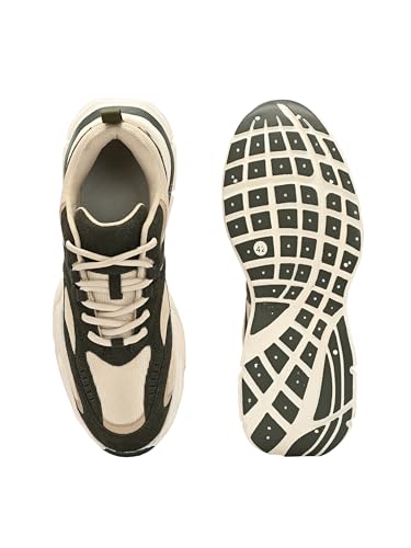 Image of Cruiser Men's Sneakers | Cushioned Insole Comfortable Shoes | Trendy & Stylish Modern Sneakers | Durable TPR Sole Casual Walking Footwear (2679)