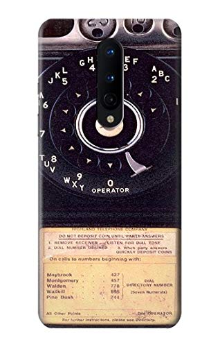 Étui OnePlus 8 payphone vintage au café ou au bureau pour un style rétro unique
