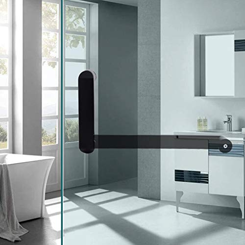Poignée de porte en verre de type L simple face pour douche intérieure