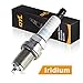 QYL Iridium IX Spark Plug Compatible with A4 A6 A8 Quattro S6 S8 Replacement# BKR6EIX, Pack of 4