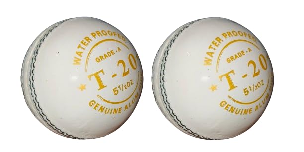 T-20 Premium 2 Piece Cricket Leather Ball - Pack of 2-picture-21